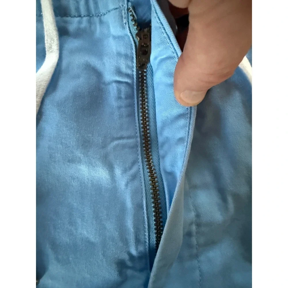 Polo Ralph Lauren Stretch Classic Fit Shorts Mens 2XB Blue Drawstring Chino